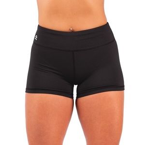 Rarr Built For Movement Black Booty Shorts